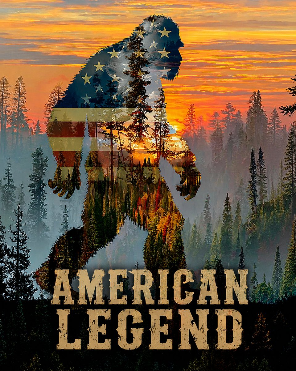 American Legend - Bigfoot Wall Art