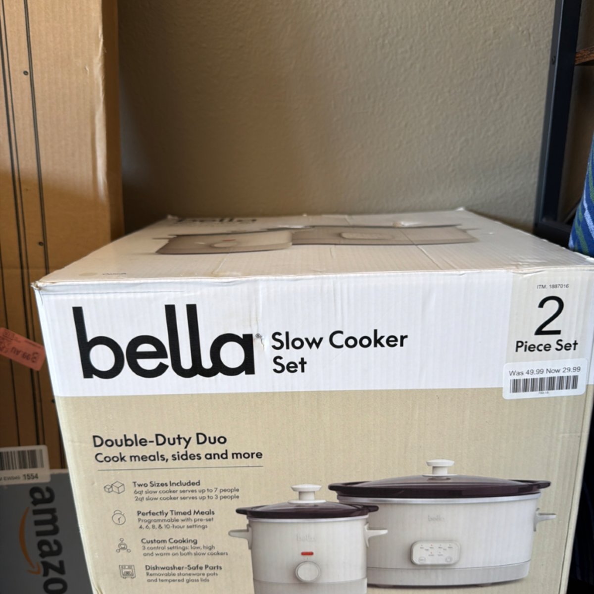 Bella Slow Cooker Set