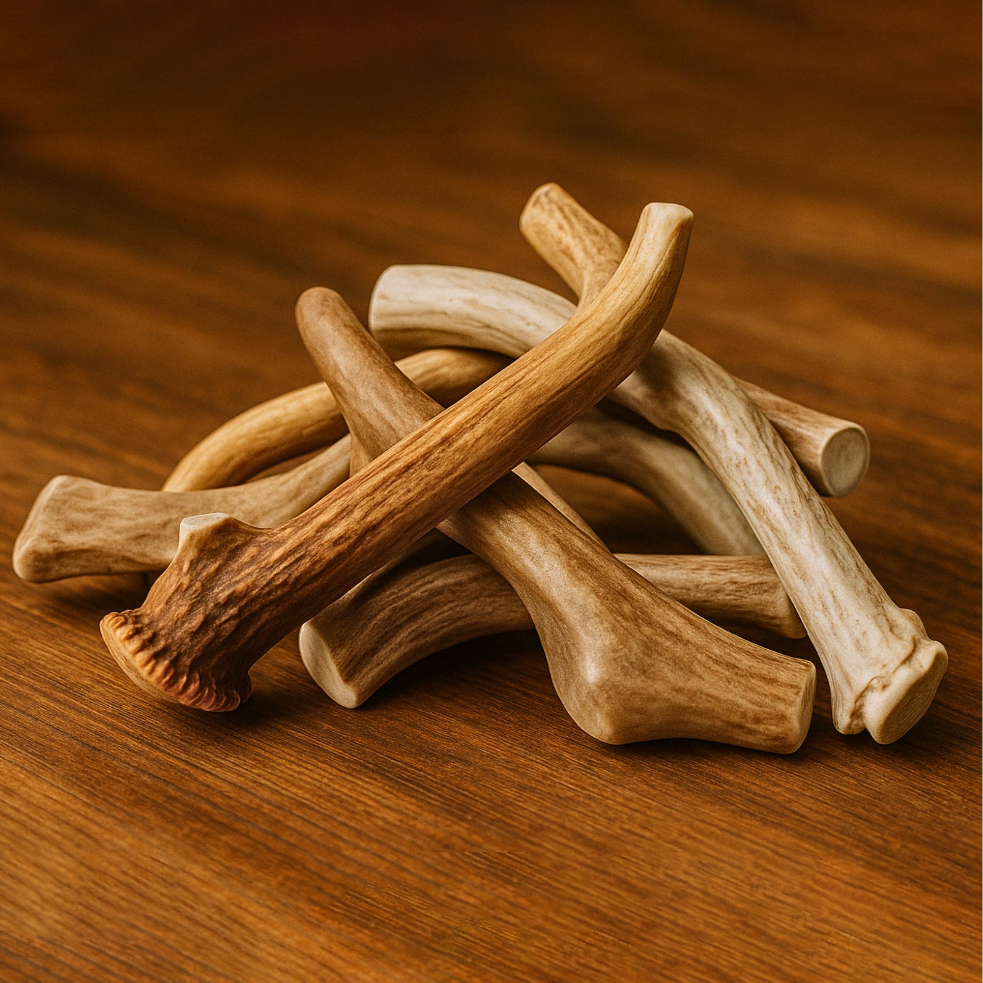 BULK - A Grade - Whole Deer Antler Chews - Sold by The Pound