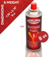 Gasone Butane Fuel Canister