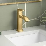 Kohler Cordate Single-handle Bathroom Faucet Gold