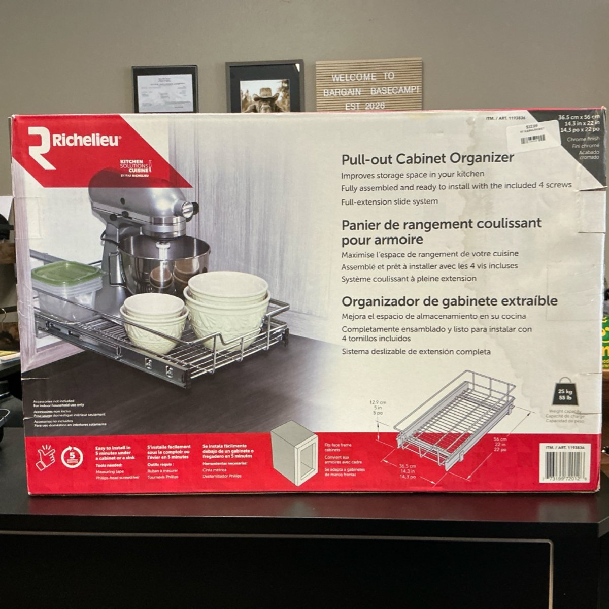 Pull Out Cabinet organizer