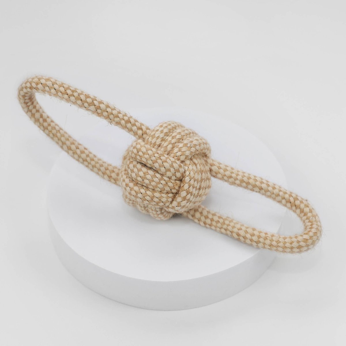 Rope Ball With Two Tugs