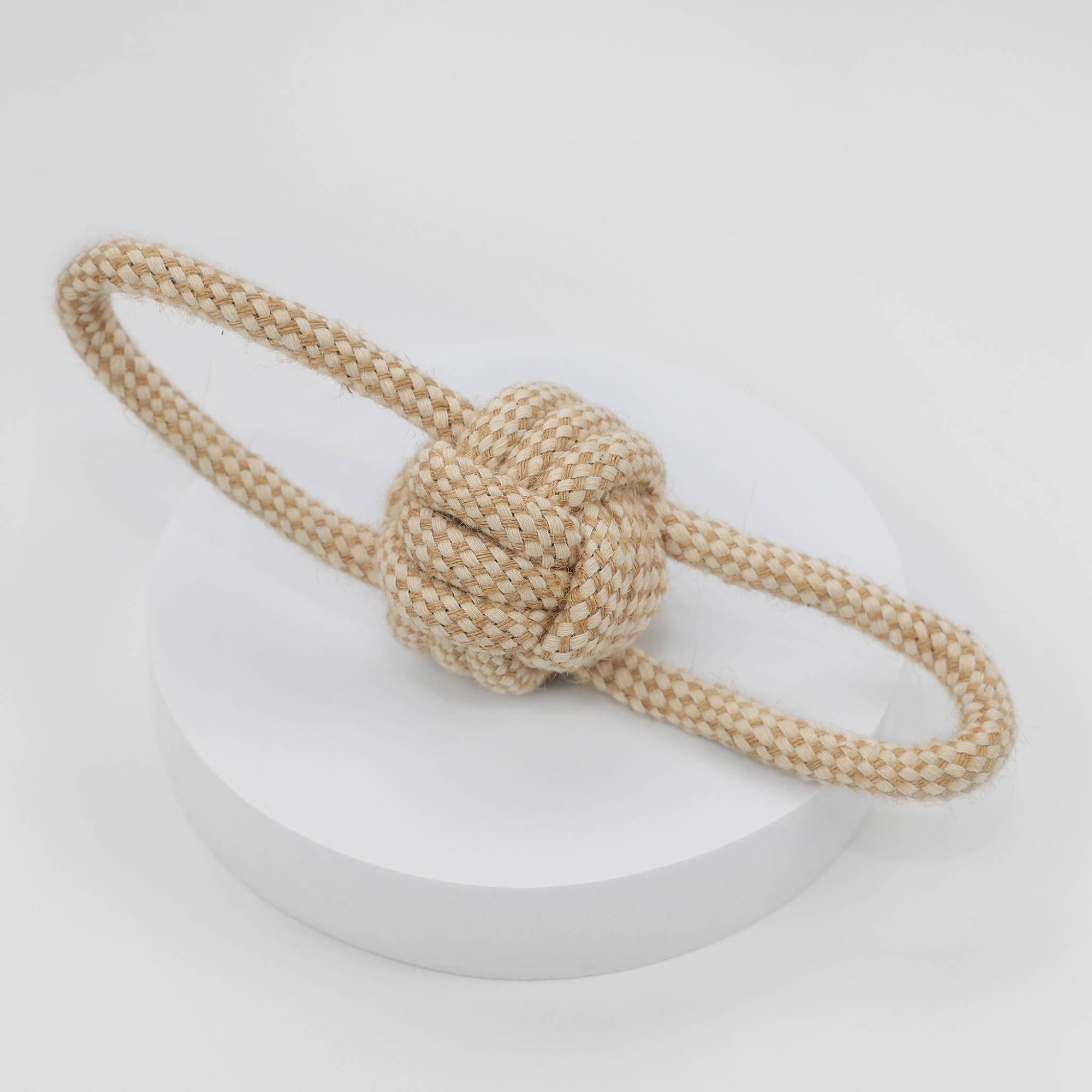 Rope Ball With Two Tugs