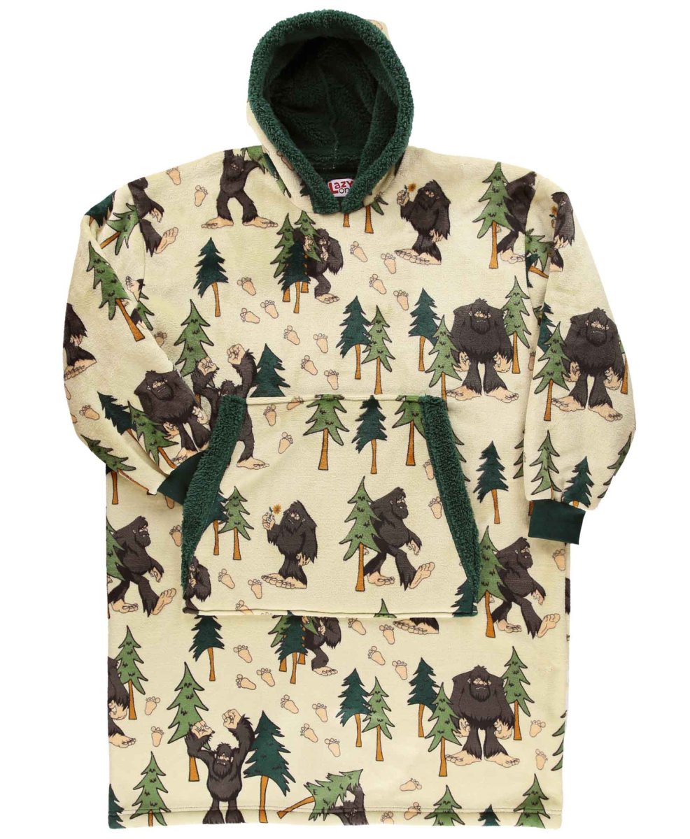 Sasquatch Bigfoot Blanket Hoodie